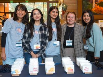 YMHC Members Checking Attendees In